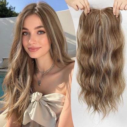 🌟2026 New Lightweight & Breathable Wavy Hair Topper✨