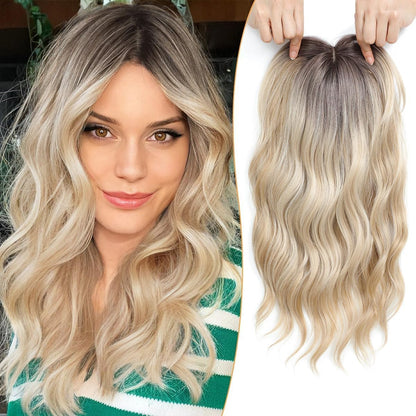 🌟2026 New Lightweight & Breathable Wavy Hair Topper✨