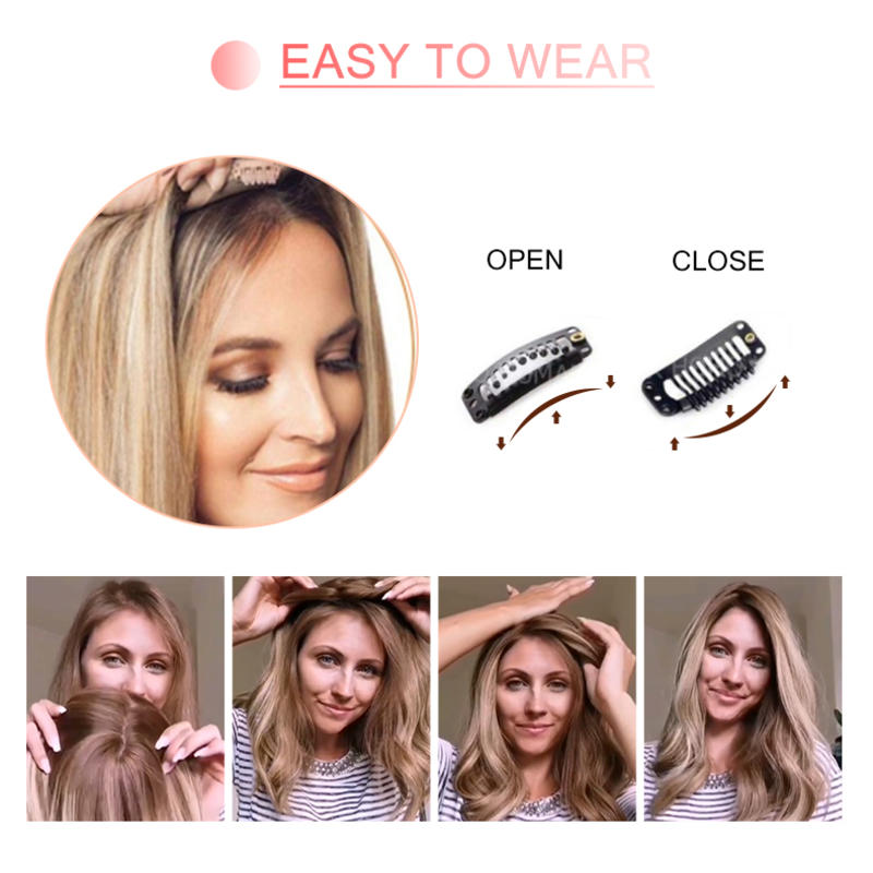 🌟2026 New Lightweight & Breathable Wavy Hair Topper✨