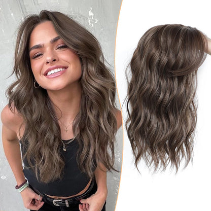 🌟2026 New Lightweight & Breathable Wavy Hair Topper✨
