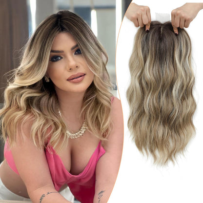 🌟2026 New Lightweight & Breathable Wavy Hair Topper✨