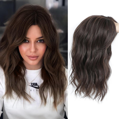 🌟2026 New Lightweight & Breathable Wavy Hair Topper✨