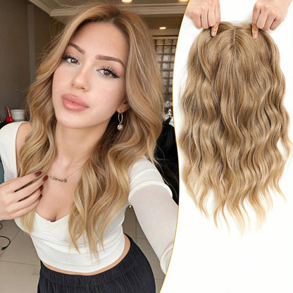 🌟2026 New Lightweight & Breathable Wavy Hair Topper✨