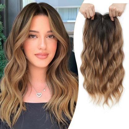 🌟2026 New Lightweight & Breathable Wavy Hair Topper✨