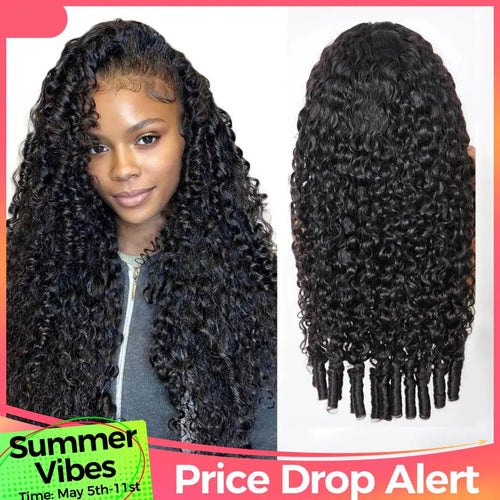 ✨Full Burmese Curly 13x6 Lace Frontal Glueless Wig – Soft, Natural & Ready-to-Wear!✨